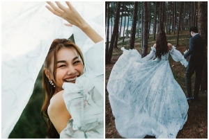 Thanh Hằng hé lộ bộ ảnh cưới đẹp như mơ chụp ở Đà Lạt