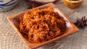 Thực đơn hàng ngày: Chà bông cay kiểu Đài Loan