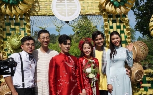 Đám cưới ở Đồng Tháp của Gin Tuấn Kiệt và Puka