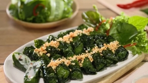 Thực đơn hàng ngày: Chả cá thu lá lốt