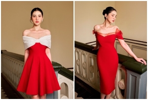 Cẩm Đan khoe vai trần gợi cảm