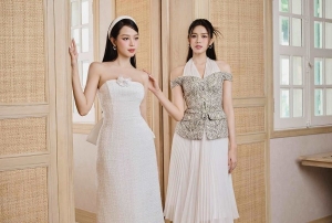 Đỗ Thị Hà - Huỳnh Thị Thanh Thủy khoe nhan sắc yêu kiều