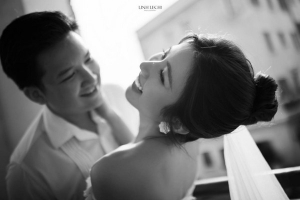 Diễn viên Ngọc Huyền tung bộ ảnh cưới lãng mạn