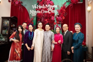 Lễ ăn hỏi của nhạc sĩ Nguyễn Đức Cường và Vũ Hạnh Nguyên