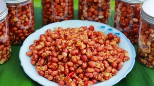 Thực đơn hàng ngày: Đậu phộng tỏi ớt 