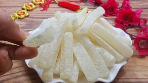 Thực đơn hàng ngày: Mứt bí đao đường phèn