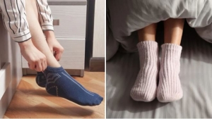Trời lạnh có nên đi tất khi ngủ hay không?