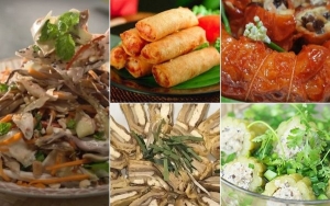 Thực đơn hàng ngày: Mâm cỗ chay cúng Giao thừa