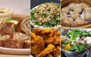 Thực đơn hàng ngày: Cỗ cúng chay ngày mùng 1 Tết