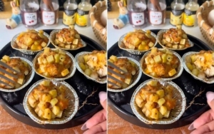 Thực đơn hàng ngày: Ức gà khoai tây phô mai