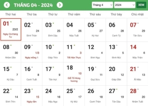 Ngày Cá tháng Tư 2024 rơi vào thứ mấy?