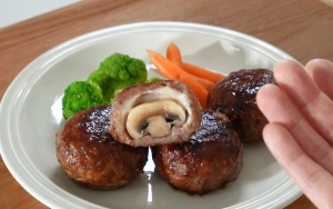 Thực đơn hàng ngày: Thịt viên bọc nấm