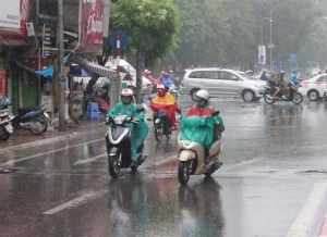Dự báo thời tiết ngày 13/5/2024: Hà Nội mưa to ngày đầu tuần