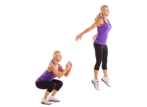 Bài tập squat giúp vòng 3 săn chắc