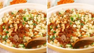 Thực đơn hàng ngày: Bắp xào nước súp