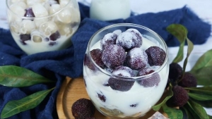 Thực đơn hàng ngày: Thanh mai dầm sữa chua trân châu