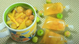 Thực đơn hàng ngày: Nước trái cây sơ ri