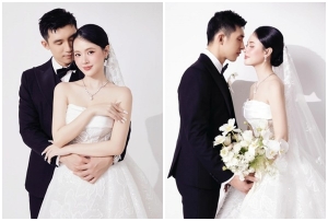 Midu hé lộ bộ ảnh cưới thứ 4 theo phong cách tối giản