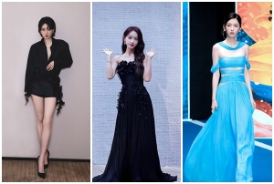 4 mỹ nhân Trung Quốc chọn đầm Công Trí tại các sự kiện quốc tế