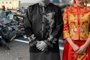 Cô gái Đài Loan tổ chức đám cưới ma với đủ nghi lễ truyền thống