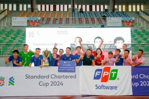 Cúp Standard Chartered 2024: vinh danh đội bóng vô địch FPT Software và Mitek 