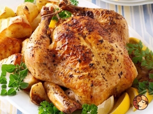 Thực đơn hàng ngày: Gà nướng khoai tây