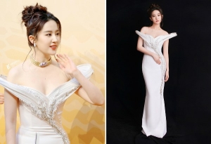 Lưu Diệc Phi được đánh giá phong cách với trang phục cao cấp