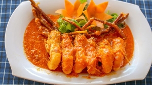 Thực đơn hàng ngày: Tôm rang trứng muối