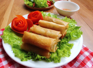 Thực đơn hàng ngày: Nem thịt gà