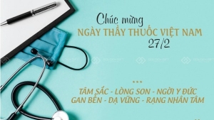 Gợi ý lời chúc nhân ngày Thầy thuốc Việt Nam 27/2
