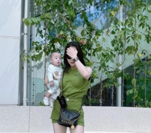 Gu thời trang của Phương Oanh sau khi làm mẹ