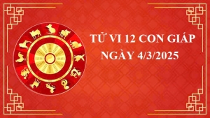Tử vi 12 con giáp ngày 4/03/2025: Tý may mắn, Tỵ ảm đạm