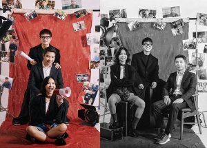 Hai người con của Công Lý rất gắn bó và có mối quan hệ thân thiết