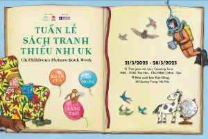 Sự kiện “Tuần lễ sách tranh thiếu nhi UK: Khám phá, mơ mộng, sáng tạo”