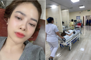 Ca sĩ Dương Hoàng Yến bị liệt dây thần kinh số 7 ngoại biên