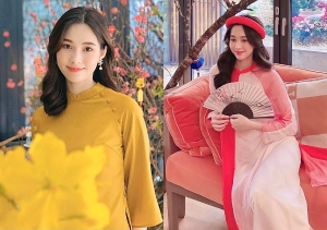 Hoa hậu Đặng Thu Thảo thích diện áo dài truyền thống