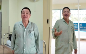 NSƯT Chí Trung nhập viện, phẫu thuật 3 khối u ở cổ, nách và vai