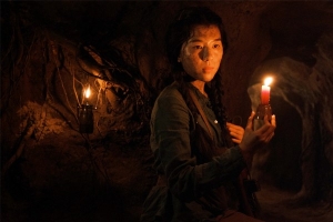 Diễm Hằng Lamoon được quan tâm khi vào vai Út Khờ trong phim 