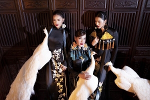 3 Hoa hậu khoe sắc trong BST 