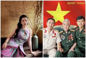 Chi Pu hé lộ gia đình có 3 người mang quân hàm Đại tá