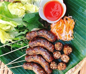 Thực đơn hàng ngày: Lòng dồi sụn nướng