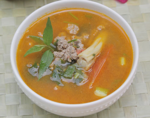 Thực đơn hàng ngày: Canh thịt bò cà chua