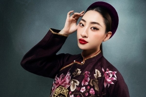 Lương Thùy Linh diện các kiểu áo dài thập niên 1930