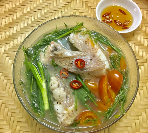 Thực đơn hàng ngày: Canh cá diêu hồng