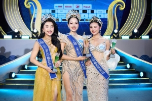 Nguyễn Thị Mỹ Linh đăng quang Hoa hậu Biển đảo Việt Nam