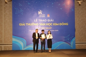 Chương trình Tổng kết Cuộc vận động sáng tác cho thiếu nhi 2023 – 2025 và Trao giải Giải thưởng Văn học Kim Đồng lần thứ nhất