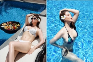 Trương Ngọc Ánh tự tin với vóc dáng săn chắc