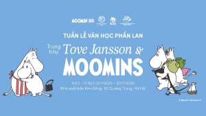 “Tuần lễ Văn học Phần Lan - Trưng bày Tove Jansson & Moomins 80