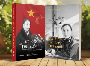 Ra mắt cuốn sách “Tấm lòng với Đất nước” của bà Nguyễn Thị Bình