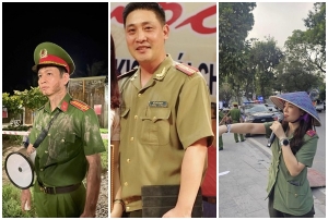 3 gương mặt quen thuộc trên phim giờ vàng VTV ngoài đời đều là Trung tá công an